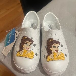 Disney Kids White and Yellow Water Shoes